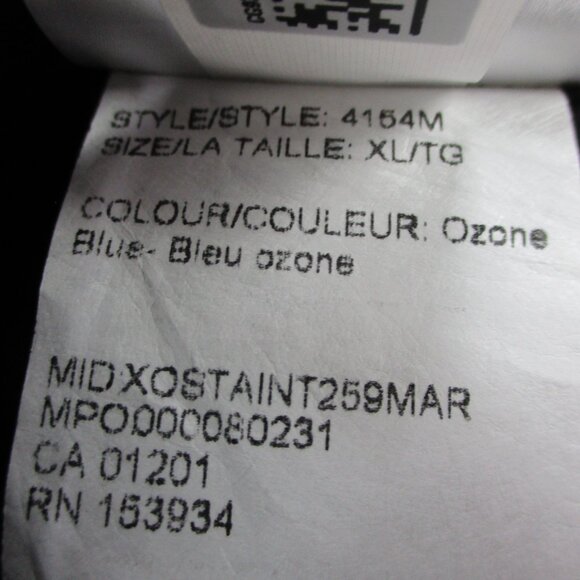 Canada Goose Freestyle Crew Vest Mens Medium Ozone Blue Down Filled Puffer Coat - Picture 10 of 12